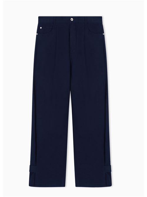 J4E relaxed fit linen trousers Emporio Armani | EW000227 AF12679.MB010